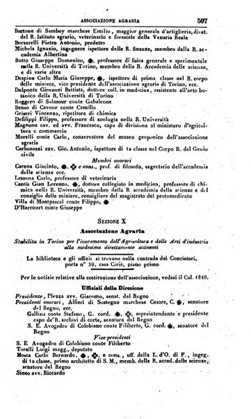 Calendario generale del Regno pel ... compilato d'ordine del Re per cura del Ministero dell'interno ...