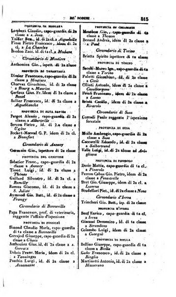 Calendario generale del Regno pel ... compilato d'ordine del Re per cura del Ministero dell'interno ...