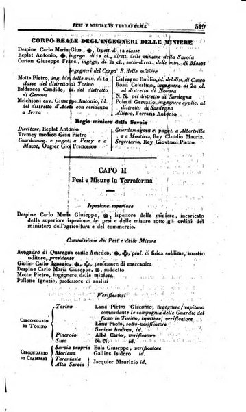 Calendario generale del Regno pel ... compilato d'ordine del Re per cura del Ministero dell'interno ...