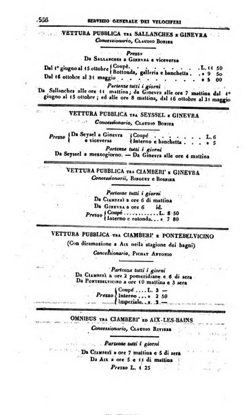 Calendario generale del Regno pel ... compilato d'ordine del Re per cura del Ministero dell'interno ...