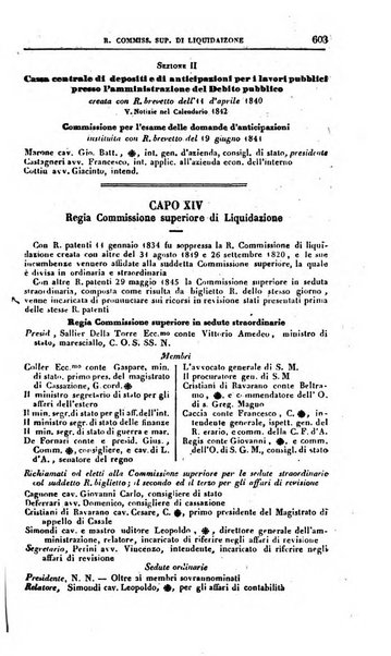 Calendario generale del Regno pel ... compilato d'ordine del Re per cura del Ministero dell'interno ...