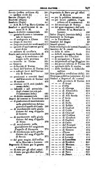 Calendario generale del Regno pel ... compilato d'ordine del Re per cura del Ministero dell'interno ...