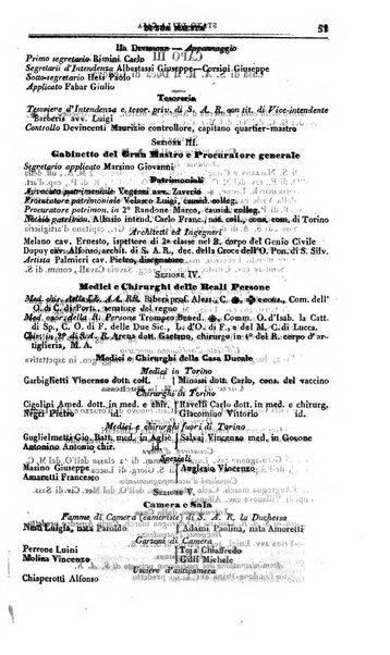 Calendario generale del Regno pel ... compilato d'ordine del Re per cura del Ministero dell'interno ...