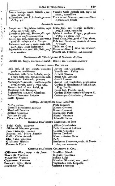 Calendario generale del Regno pel ... compilato d'ordine del Re per cura del Ministero dell'interno ...