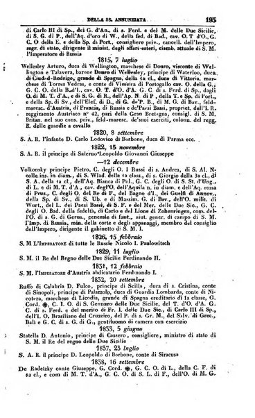 Calendario generale del Regno pel ... compilato d'ordine del Re per cura del Ministero dell'interno ...