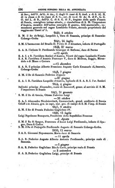 Calendario generale del Regno pel ... compilato d'ordine del Re per cura del Ministero dell'interno ...