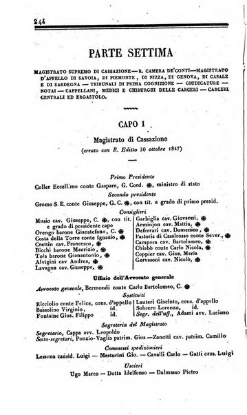 Calendario generale del Regno pel ... compilato d'ordine del Re per cura del Ministero dell'interno ...