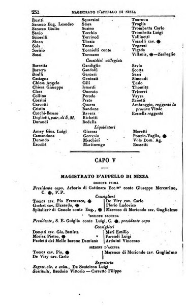 Calendario generale del Regno pel ... compilato d'ordine del Re per cura del Ministero dell'interno ...