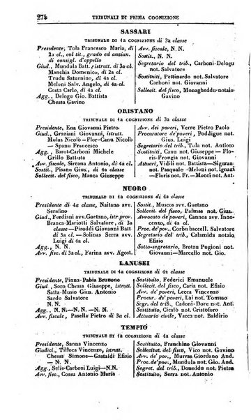 Calendario generale del Regno pel ... compilato d'ordine del Re per cura del Ministero dell'interno ...