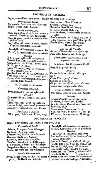 Calendario generale del Regno pel ... compilato d'ordine del Re per cura del Ministero dell'interno ...