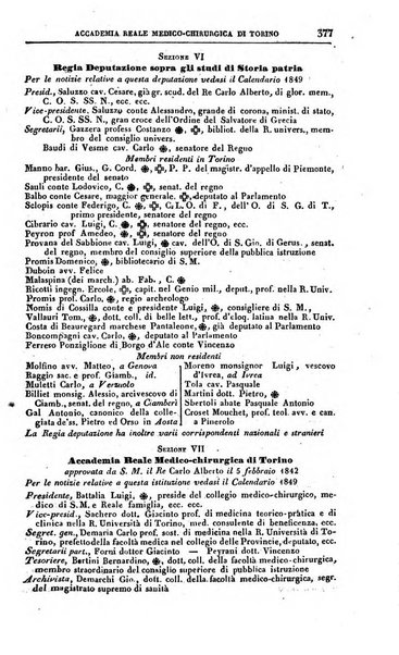 Calendario generale del Regno pel ... compilato d'ordine del Re per cura del Ministero dell'interno ...