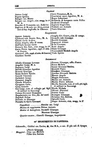 Calendario generale del Regno pel ... compilato d'ordine del Re per cura del Ministero dell'interno ...