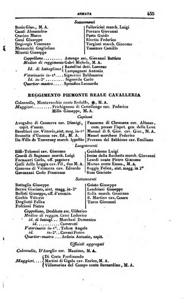 Calendario generale del Regno pel ... compilato d'ordine del Re per cura del Ministero dell'interno ...