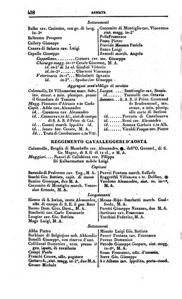 Calendario generale del Regno pel ... compilato d'ordine del Re per cura del Ministero dell'interno ...