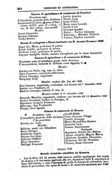 Calendario generale del Regno pel ... compilato d'ordine del Re per cura del Ministero dell'interno ...