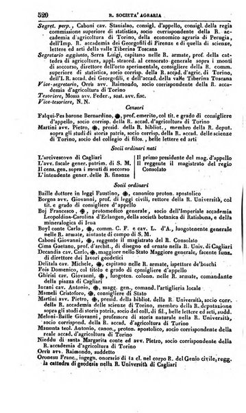 Calendario generale del Regno pel ... compilato d'ordine del Re per cura del Ministero dell'interno ...