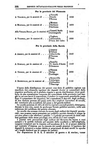 Calendario generale del Regno pel ... compilato d'ordine del Re per cura del Ministero dell'interno ...