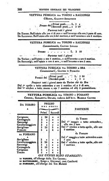 Calendario generale del Regno pel ... compilato d'ordine del Re per cura del Ministero dell'interno ...