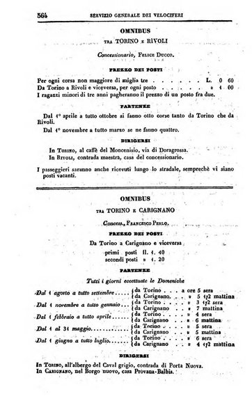 Calendario generale del Regno pel ... compilato d'ordine del Re per cura del Ministero dell'interno ...