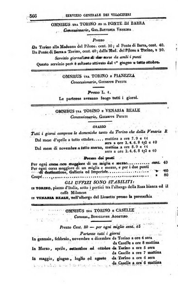 Calendario generale del Regno pel ... compilato d'ordine del Re per cura del Ministero dell'interno ...