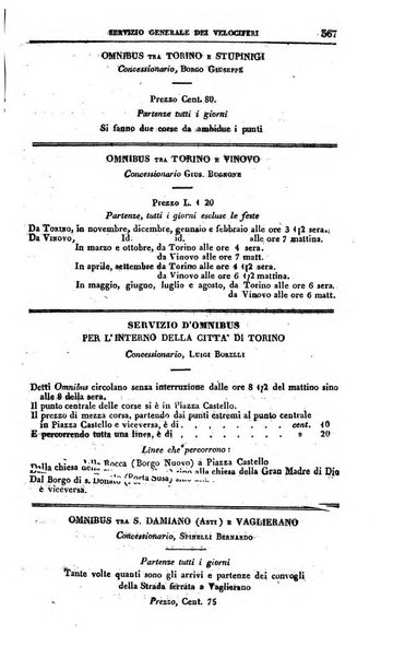 Calendario generale del Regno pel ... compilato d'ordine del Re per cura del Ministero dell'interno ...