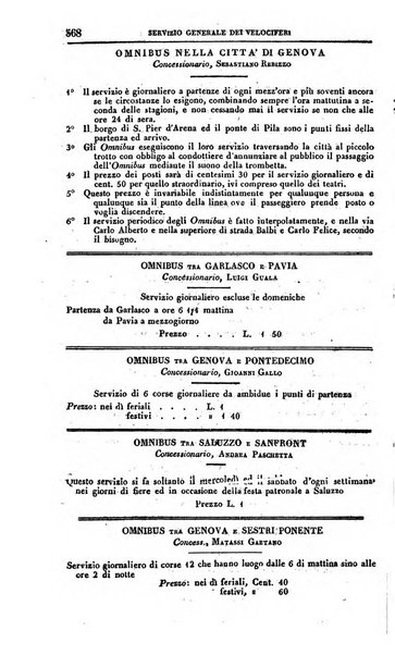 Calendario generale del Regno pel ... compilato d'ordine del Re per cura del Ministero dell'interno ...