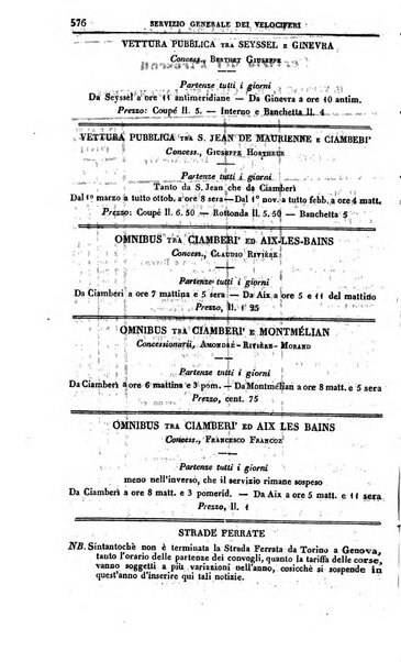 Calendario generale del Regno pel ... compilato d'ordine del Re per cura del Ministero dell'interno ...