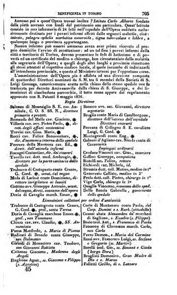 Calendario generale del Regno pel ... compilato d'ordine del Re per cura del Ministero dell'interno ...