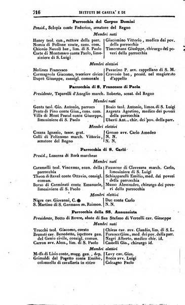 Calendario generale del Regno pel ... compilato d'ordine del Re per cura del Ministero dell'interno ...