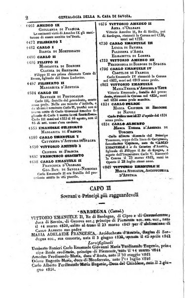 Calendario generale del Regno pel ... compilato d'ordine del Re per cura del Ministero dell'interno ...