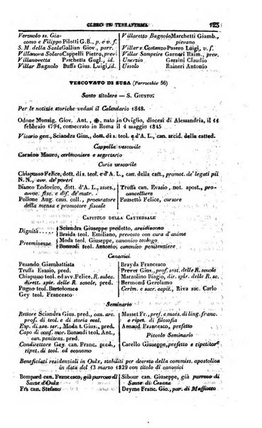 Calendario generale del Regno pel ... compilato d'ordine del Re per cura del Ministero dell'interno ...