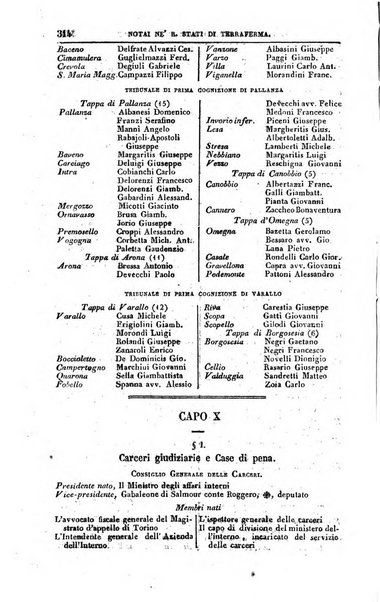 Calendario generale del Regno pel ... compilato d'ordine del Re per cura del Ministero dell'interno ...