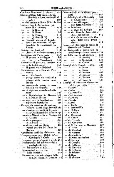 Calendario generale del Regno pel ... compilato d'ordine del Re per cura del Ministero dell'interno ...