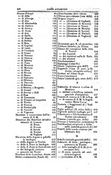 Calendario generale del Regno pel ... compilato d'ordine del Re per cura del Ministero dell'interno ...