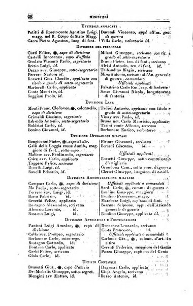 Calendario generale del Regno pel ... compilato d'ordine del Re per cura del Ministero dell'interno ...