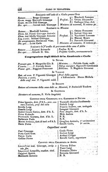 Calendario generale del Regno pel ... compilato d'ordine del Re per cura del Ministero dell'interno ...