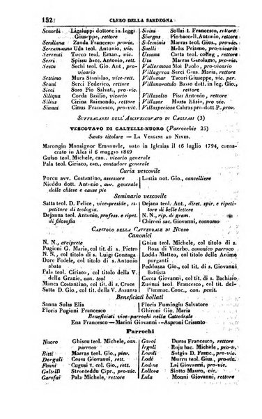 Calendario generale del Regno pel ... compilato d'ordine del Re per cura del Ministero dell'interno ...