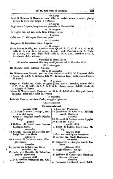 Calendario generale del Regno pel ... compilato d'ordine del Re per cura del Ministero dell'interno ...