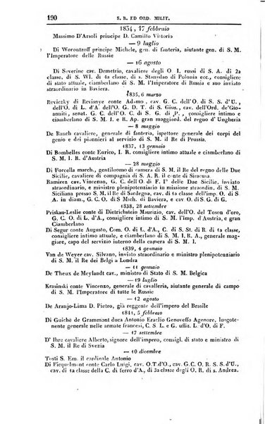 Calendario generale del Regno pel ... compilato d'ordine del Re per cura del Ministero dell'interno ...