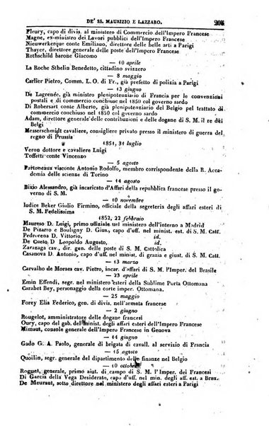 Calendario generale del Regno pel ... compilato d'ordine del Re per cura del Ministero dell'interno ...