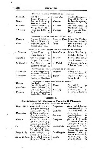 Calendario generale del Regno pel ... compilato d'ordine del Re per cura del Ministero dell'interno ...