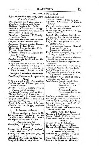 Calendario generale del Regno pel ... compilato d'ordine del Re per cura del Ministero dell'interno ...