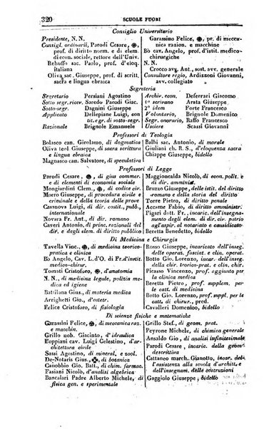 Calendario generale del Regno pel ... compilato d'ordine del Re per cura del Ministero dell'interno ...