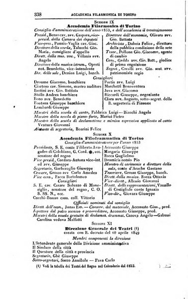 Calendario generale del Regno pel ... compilato d'ordine del Re per cura del Ministero dell'interno ...