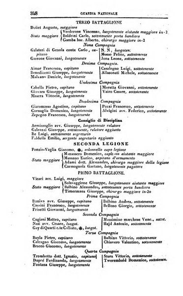 Calendario generale del Regno pel ... compilato d'ordine del Re per cura del Ministero dell'interno ...