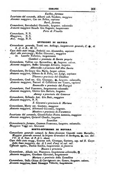 Calendario generale del Regno pel ... compilato d'ordine del Re per cura del Ministero dell'interno ...