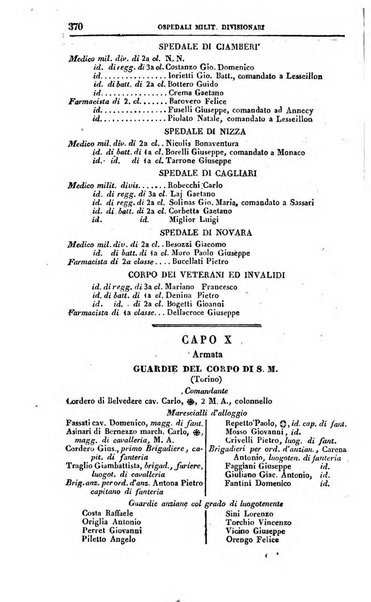 Calendario generale del Regno pel ... compilato d'ordine del Re per cura del Ministero dell'interno ...