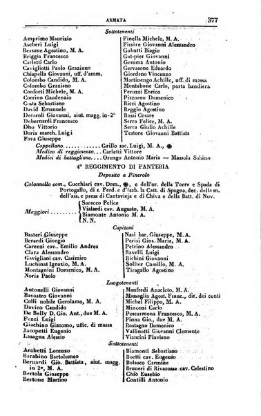 Calendario generale del Regno pel ... compilato d'ordine del Re per cura del Ministero dell'interno ...