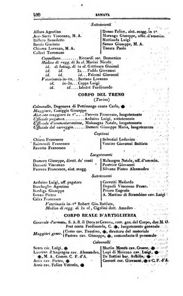 Calendario generale del Regno pel ... compilato d'ordine del Re per cura del Ministero dell'interno ...