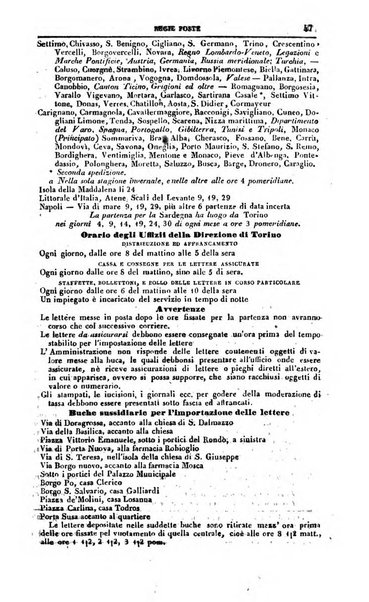 Calendario generale del Regno pel ... compilato d'ordine del Re per cura del Ministero dell'interno ...